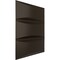 Ekena Millwork 19 5/8in. W x 19 5/8in. H Traditional EnduraWall Decorative 3D Wall Panel Covers 2.67 Sq. Ft. WP20X20TRCDB - alternate 2